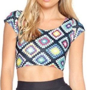 NWOT BLACK MILK NANA BLANKET NANA TOP